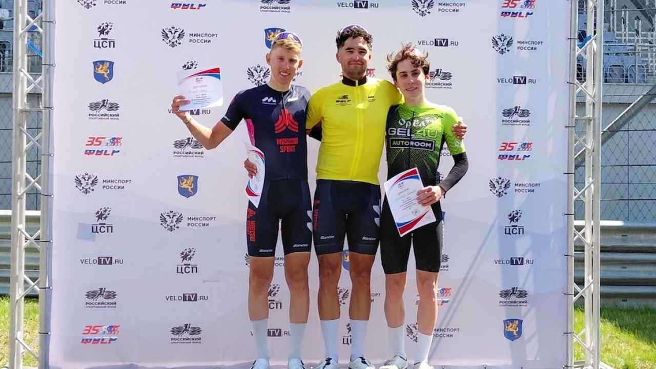 Орловский велогонщик Дмитрий Масленников взял бронзу на первом этапе Кубка России